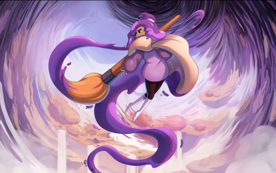 Fare strage di nemici a colpi di pennello? Certo... l'arte vince sempre su tutto!