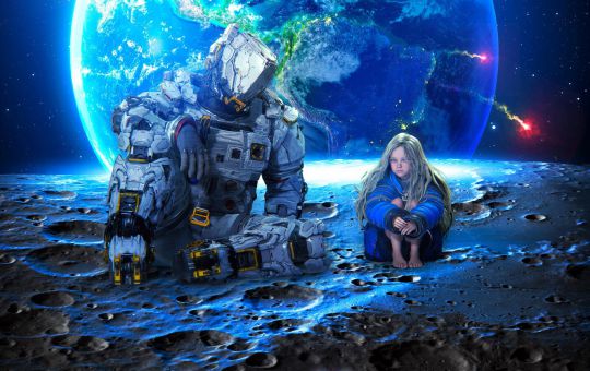 Dopo che un'IA impazzita ha preso il controllo della stazione spaziale su cui ci troviamo, saremo costretti a collaborare con una bambina androide dai poteri tecnologici molto avanzati. Quest'amicizia basterà a salvarci?