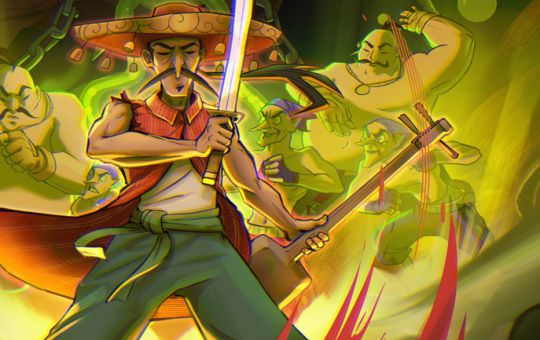 Un ninja col sombrero? Questa ancora ci mancava!